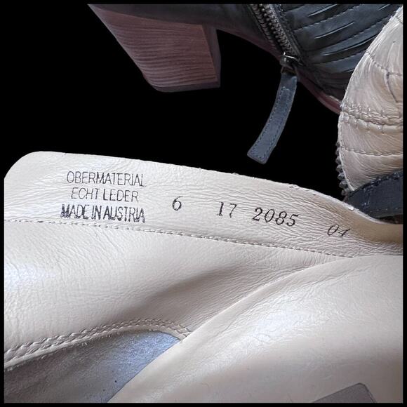 PAUL GREEN Malibu Green Nubuck Women's Size US 9 / UK 7 Sliced Zip Ankle Bootie - Picture 16 of 16